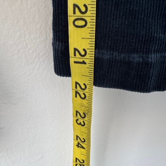 Y2K Max Studio Jeans Blue Corduroy Jacket with Floral Embroidery - Picture 9 of 9